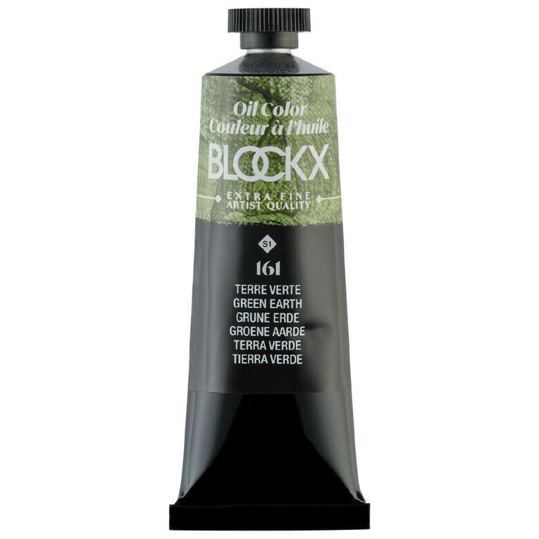 BLOCKX Oil Tube 35ml S1 161 Earth Green Green