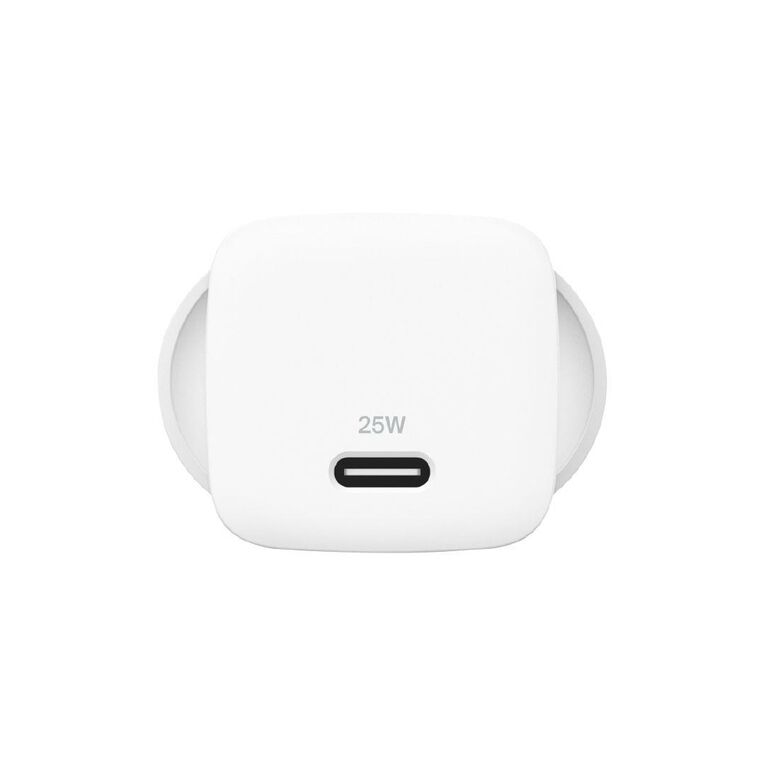 Belkin Boostcharge Single USB-C Wall Charger 25W White