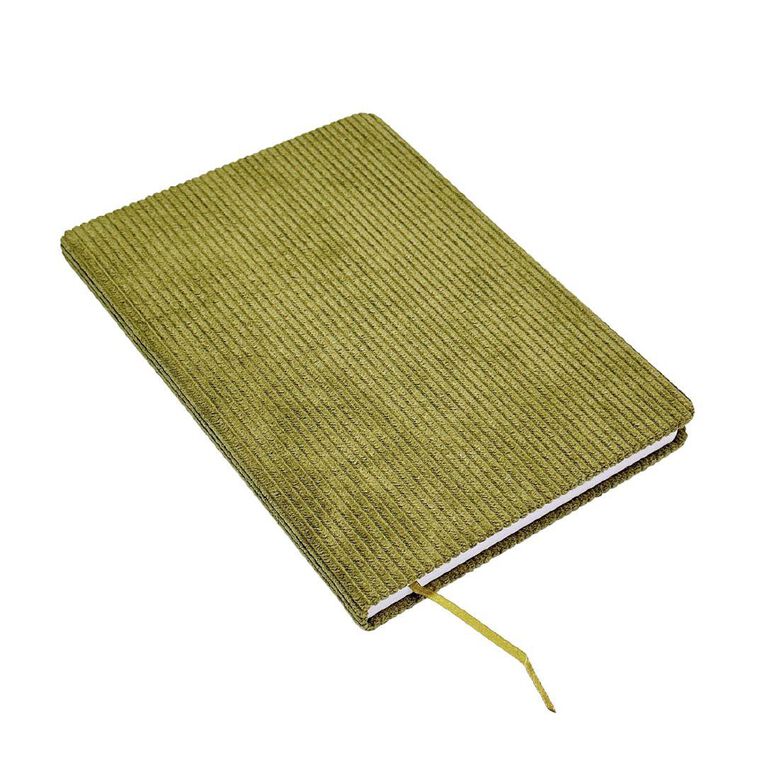 Uniti Stationery Corduroy Notebook A5 Green