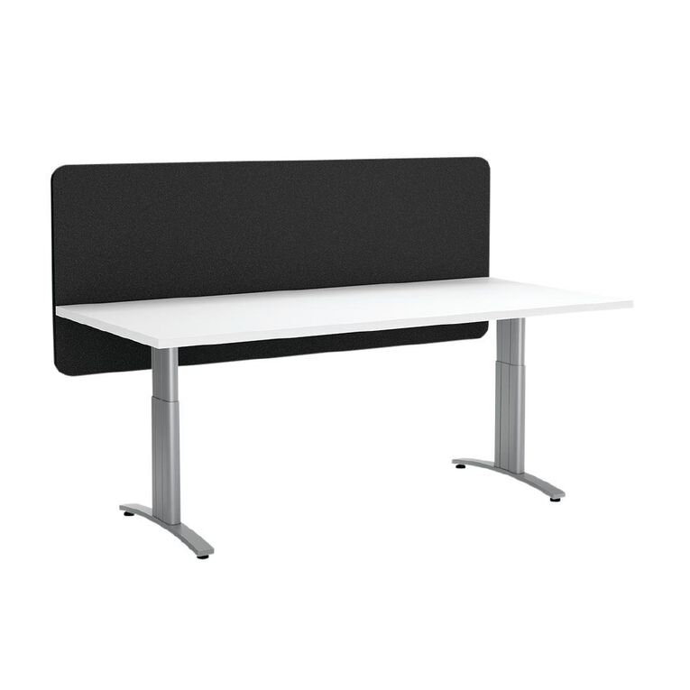 Boyd Visuals Desk Screen Modesty Panel Black 1200mm