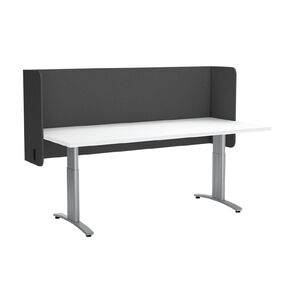 Boyd Visuals Boyd Visuals Desk Screen Pod Dark Grey 600 x 1800mm