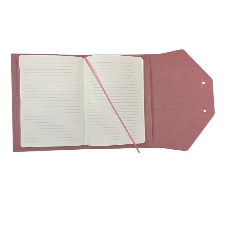 Uniti Stationery Pu A5 Journal Wallet Pink