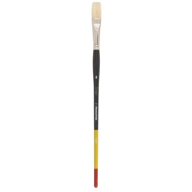 Princeton Snap Brush Long Handle Bristle Flat 8