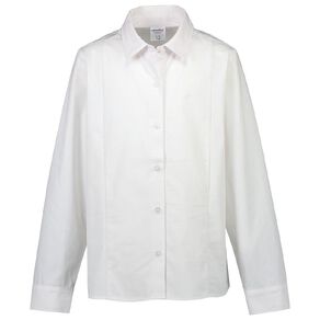 Schooltex Long Sleeve School Blouse with Straight Hem