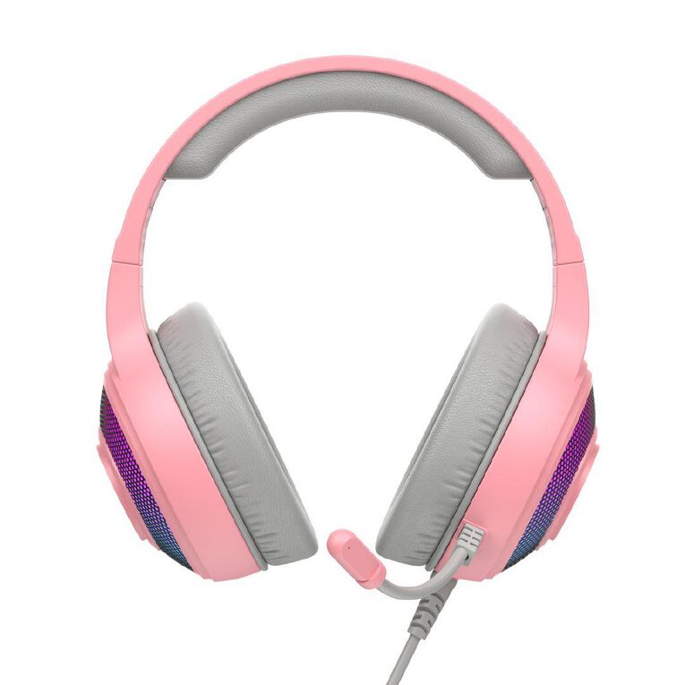 Gamenote 50mm RGB Headset Pink H2042D Pink
