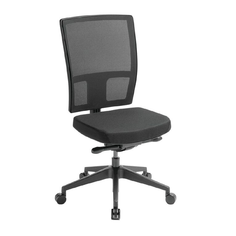 Eden Media Ergo Mesh Highback Chair Black