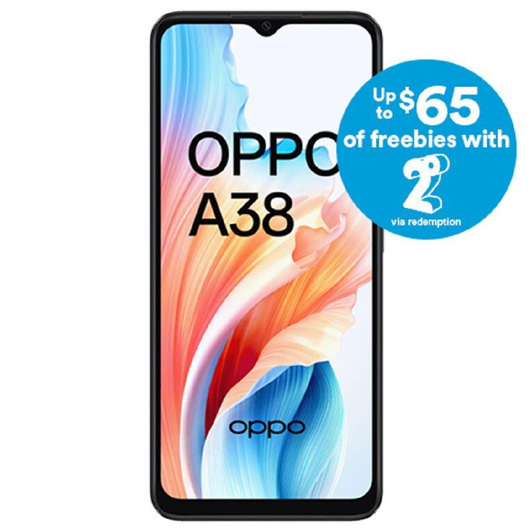 OPPO A38 Glowing Black