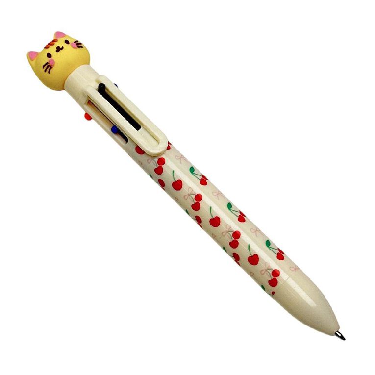 Uniti Kids Playful Simplicity Cat 6 Colour Pen