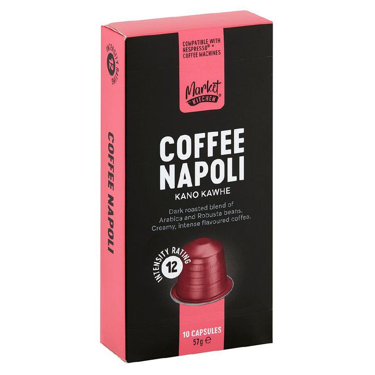 Market Kitchen Coffee Capsule Napoli 10 Pack