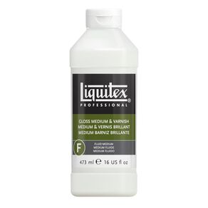 Liquitex Gloss Fluid Medium & Varnish 473ml