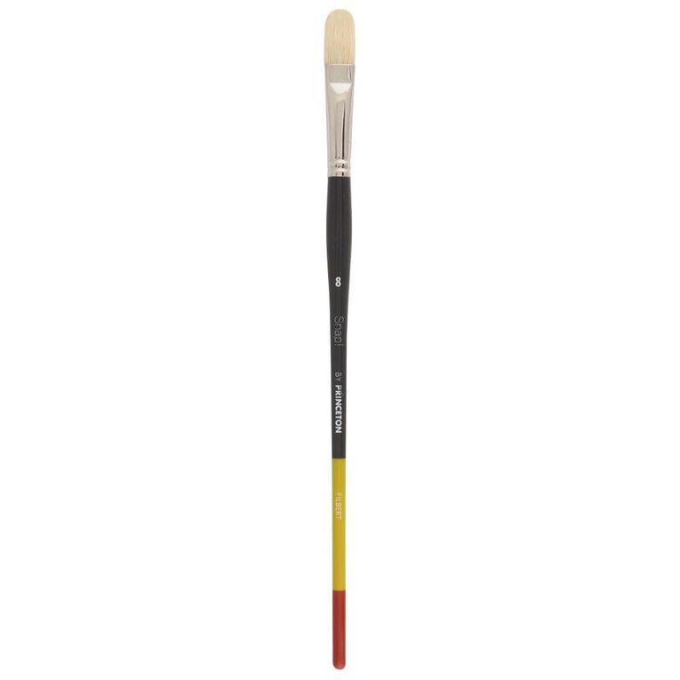 Princeton Snap Brush Long Handle Bristle Filbert 8