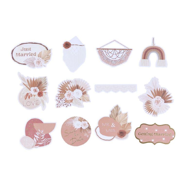 Uniti Craft Adults Wedding Cardstock Die Cut Shape