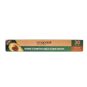 Ecopack Home Compostable Cling Wrap 30m