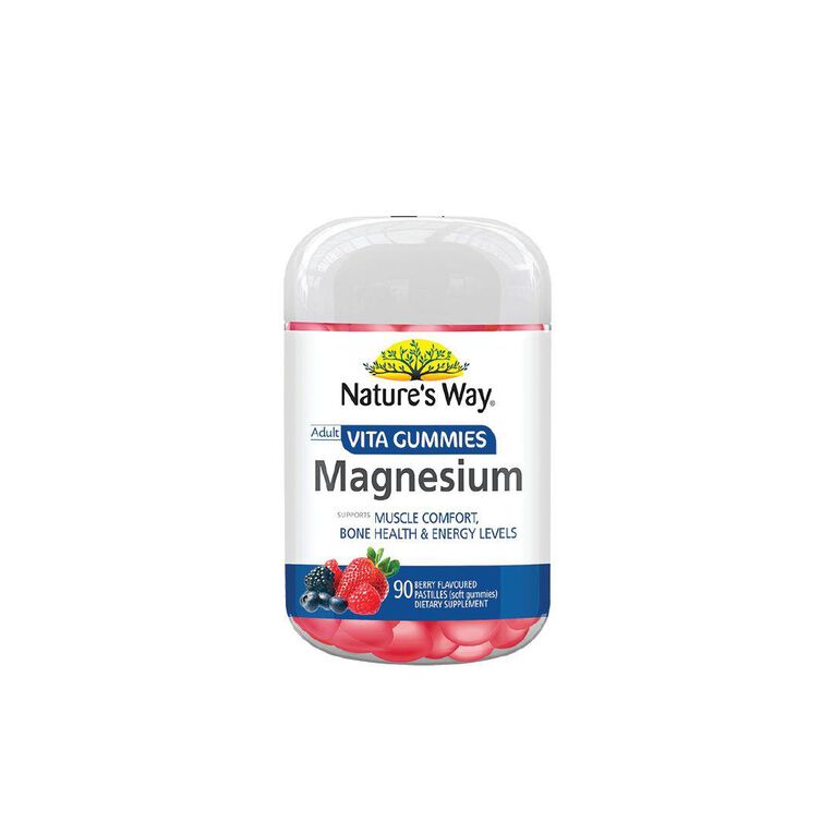 Nature's Way Adult Vita Gummies Magnesium 90