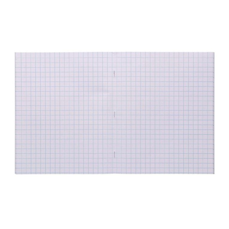 WS Exercise Book 1H5 10mm Quad 36 Leaf Blue