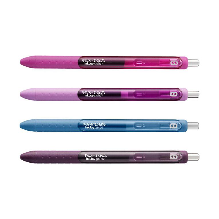 Paper Mate Inkjoy Gel 0.7mm 4 Pack