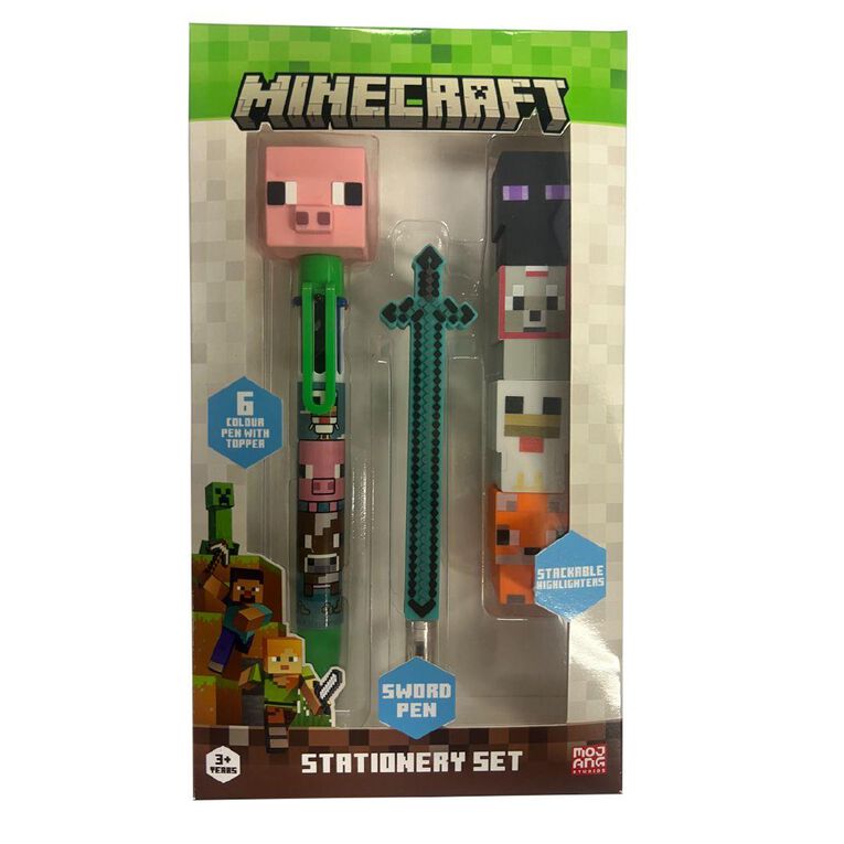 Minecraft Stationery Set