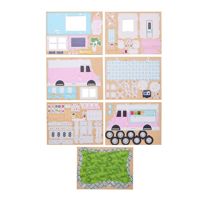 Uniti Craft Adults Wooden Toy Icecream Shop