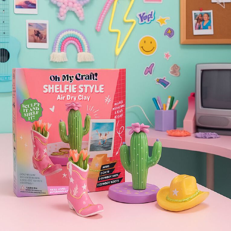 OMC OMC! Shelfies Air Dry Clay