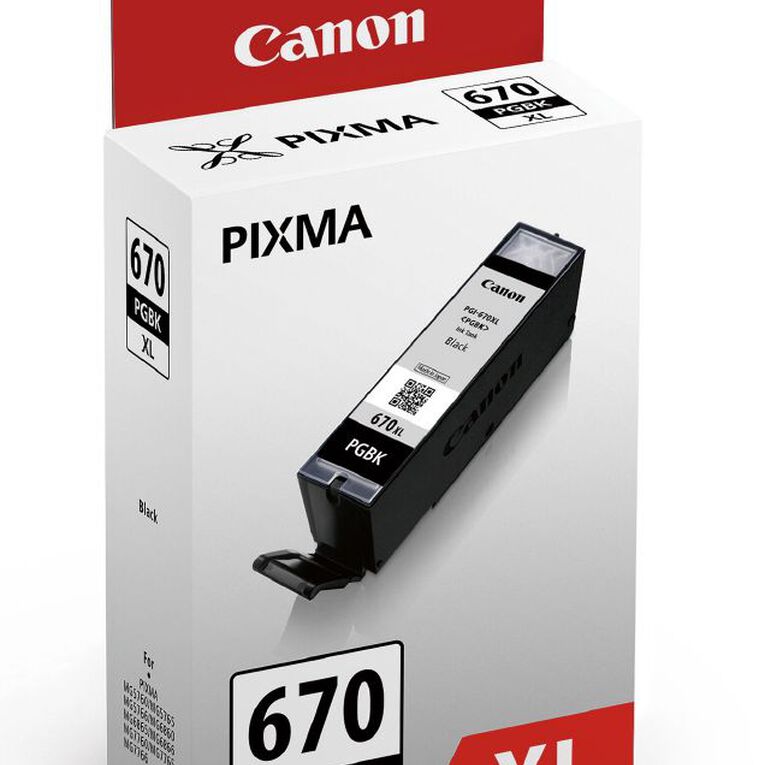 Canon Ink PGI670XL Black 500 Pages
