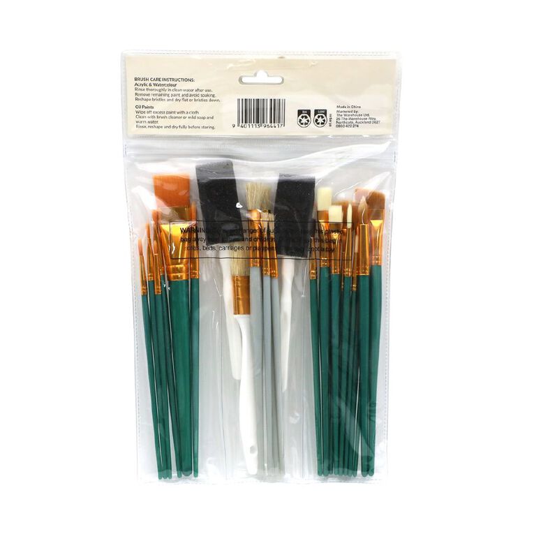Uniti Brush & Sponge 25 Pack