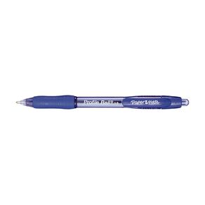Paper Mate Profile Retractable Ball Pen 1.0mm Blue 2 Pack