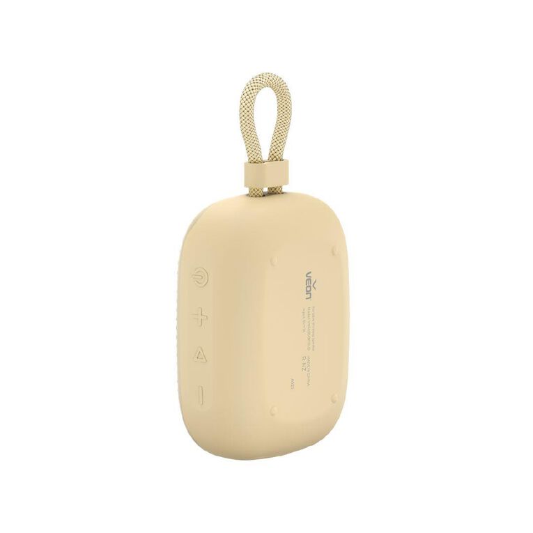 Veon IPX6 Waterproof Portable Speaker VNSK931BTGLD Gold