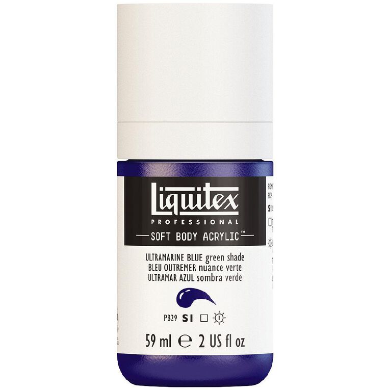 Liquitex Soft Body Acrylic 59ml Ultra Blue Green Shade S1