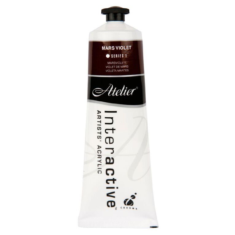 Atelier Acrylic Paint Mars Violet Purple 80ml