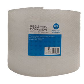 WS Bubble Wrap Roll 300mm x 50m