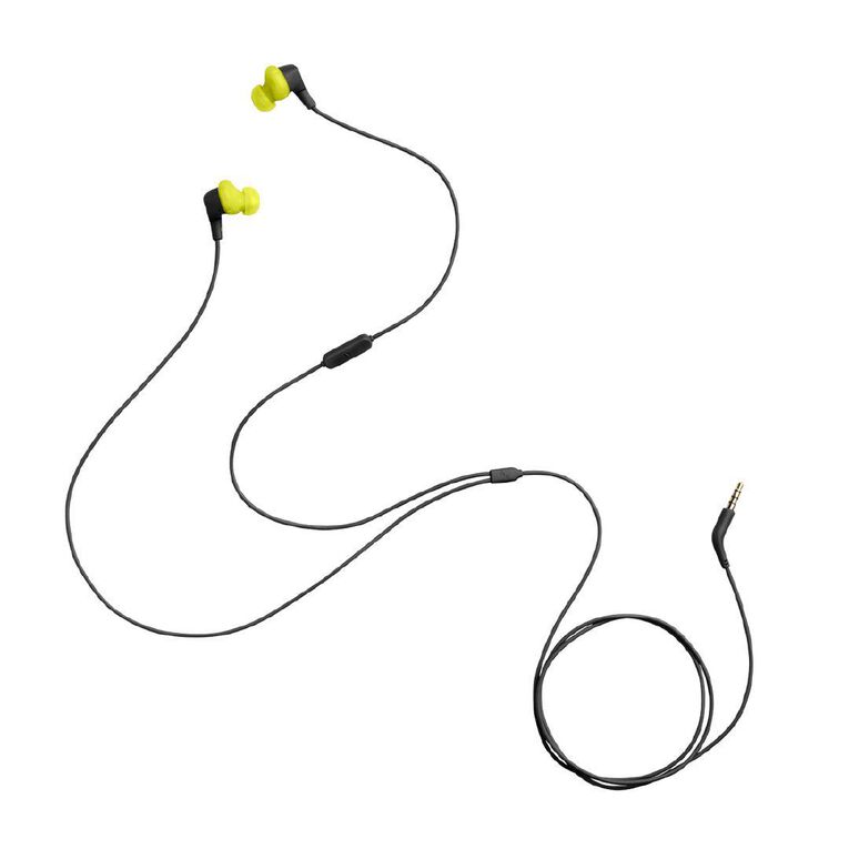 JBL Endurance Run 3 Waterproof Wired Headphones Black