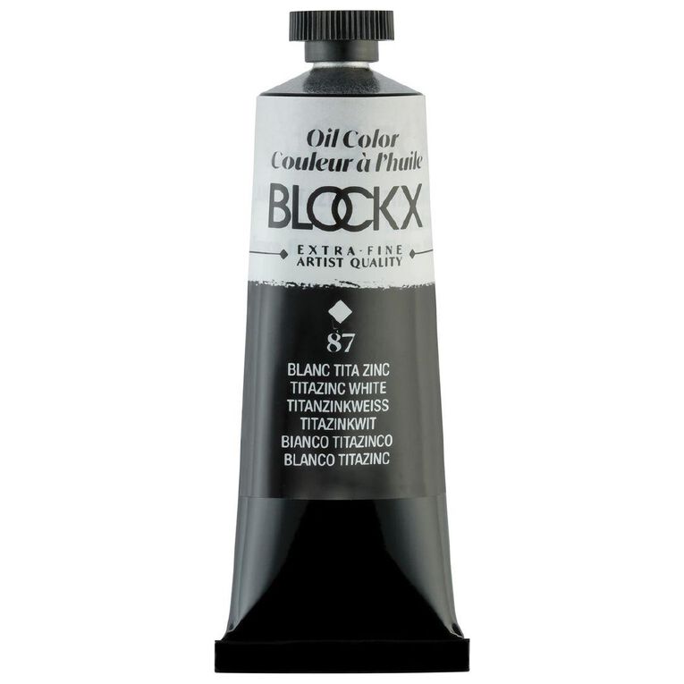BLOCKX Oil Tube 35ml 87 Titazinc White White