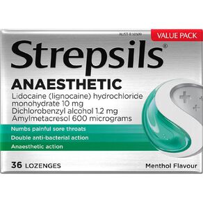 Strepsils Plus Lozenges 36s