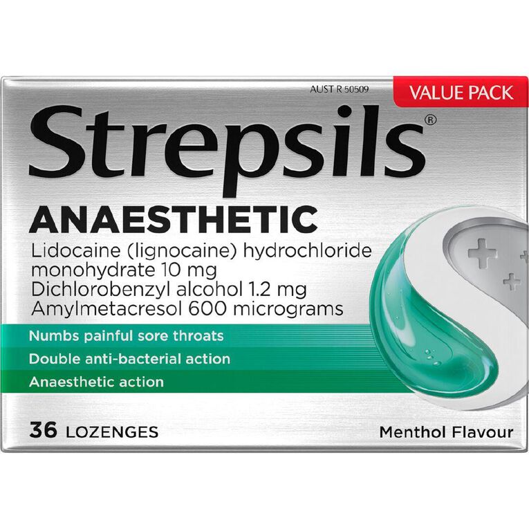 Strepsils Plus Lozenges 36s