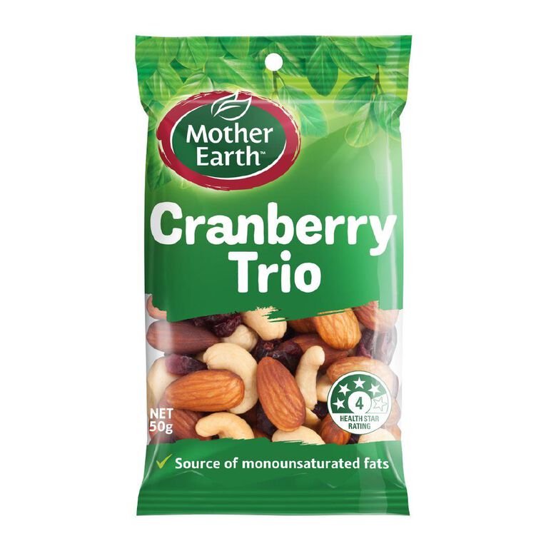 Mother Earth Cranberry Trio 50g