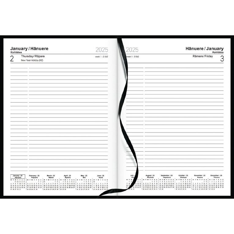 Collins 2027 Diary A51 English Maori