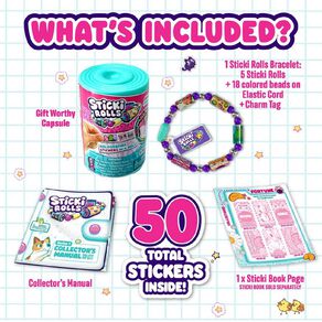 Sticki Rolls Sticki Rolls Sticki Band Capsule CDU