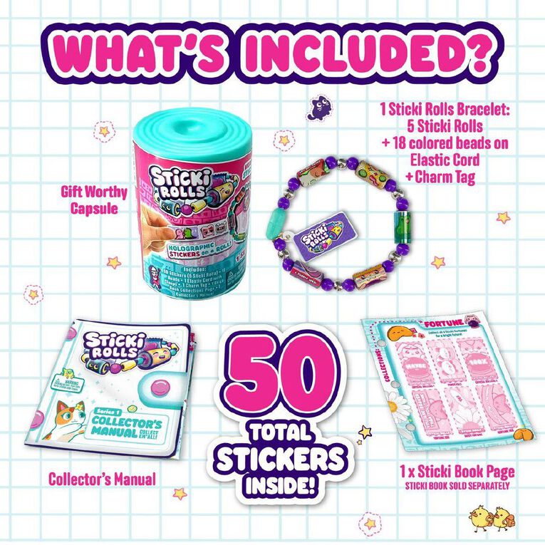 Sticki Rolls Sticki Rolls Sticki Band Capsule CDU