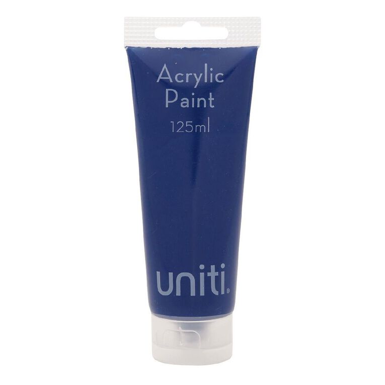 Uniti Acrylic Paint Tube Blue 125ml