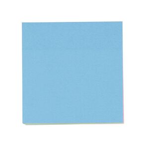 WS Cube Sticky Notes 76mm x 76mm 400 Sheet Yellow Multi-Coloured