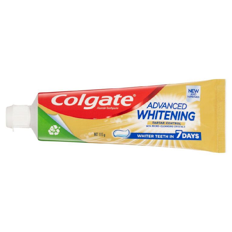 Colgate Advanced Whitening Tartar Control Toothpaste 115g