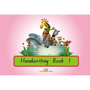 GT Handwriting Book 1 Pink Mid