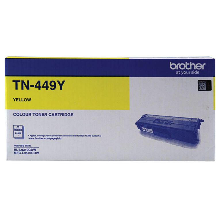 Brother Toner TN449Y Yellow 9000 Pages