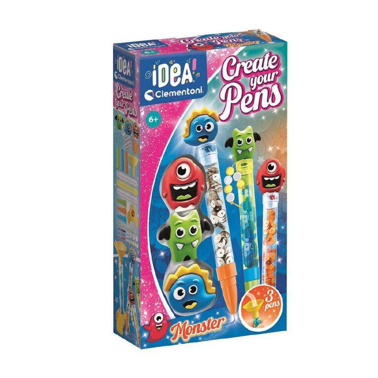 Clementoni Create Your Own Pens Assorted 3 Pack