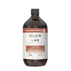 Glow Lab Foaming Refill Hand Wash Coconut And Sandalwood 900ml