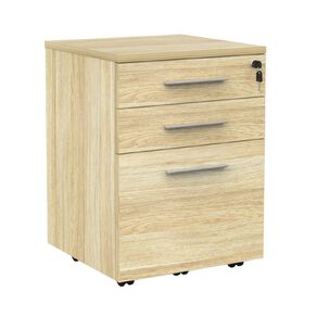 Knight Cubit Mobile 2 Drawer Atlantic Oak