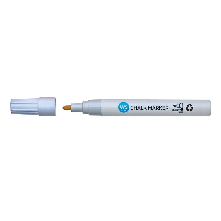 WS Chalk Marker White 2 Pack