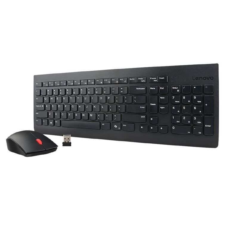 Lenovo 510 Wireless Combo Keyboard And Mouse Black
