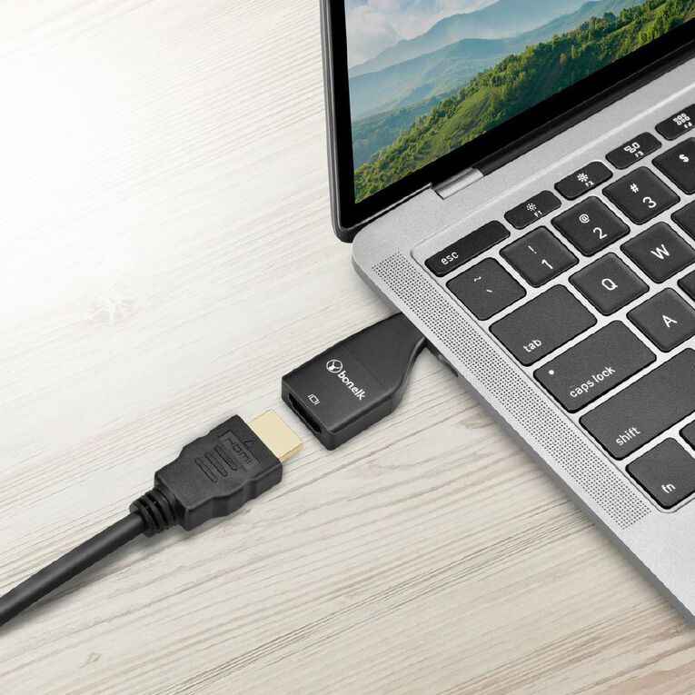 Bonelk USB-C to 4K HDMI Adapter Black Black