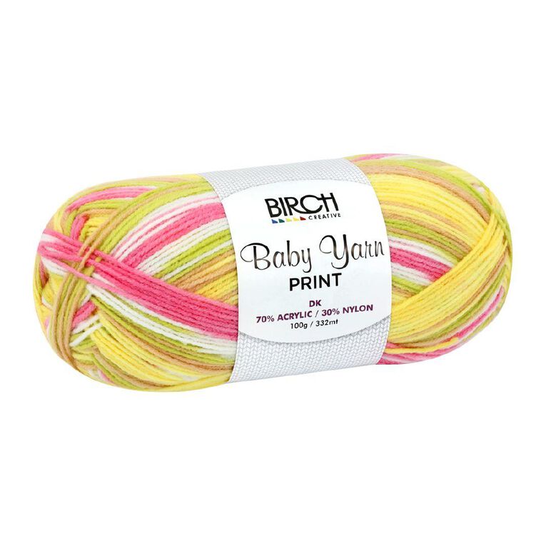 Birch Baby Print 70% Acrylic 30% Nylon 100G Tangy Bloom